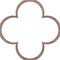 Ekena Millwork 33W x 33H x 38T Small Woodall Decorative Fretwork Wood Ceiling Panels, Walnut CELW33X33X0375WDLWA - alternate 4